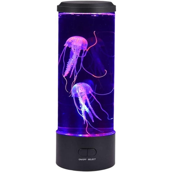 Jellyfish Lava Lamp, Jellyfish Lamp with 16 Color Changing Lights, Aquarium Night Light