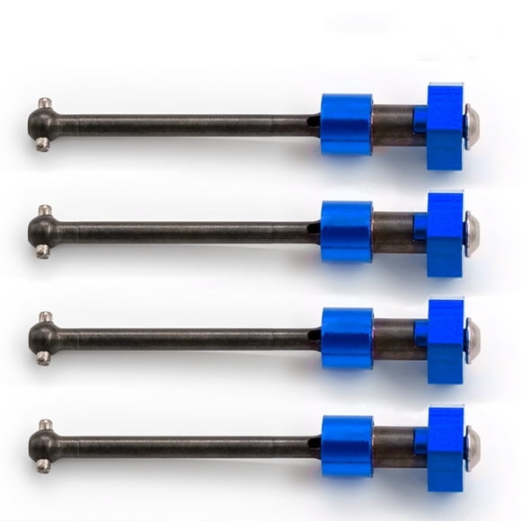 Riwcyla Arbre de Transmission et Roue Hexagonale de Remplacement pour TRAX4 LaTx Teton et Desert Prerunner Échelle 118 Améliorations de Camion 4WD, Arbres d'Essieux CVD Pièces avant Arrière pour#7650#7650R #76064,5#76054,1#76054,5