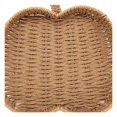 thumbnail image 3 of Harvest Pumpkin Shaped Handwoven Tray decoration, 3 of 4