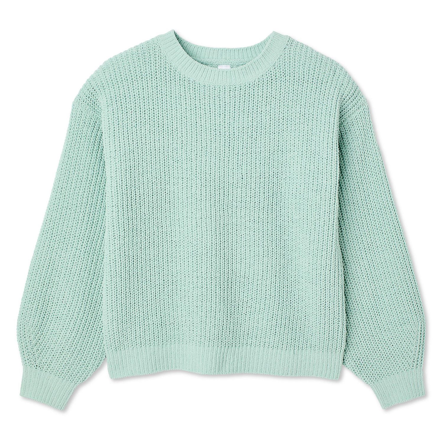 George Girls' Crew-Neck Chenille Pullover