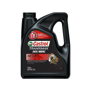 Castrol TRANSMAX DEX/MERC ATF, 1 Gallon, Automatic , Black