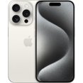 thumbnail image 1 of Restauré Apple iPhone 15 Pro Déverrouillé 256 Go Titane Blanc (Remis à Neuf), 1 of 5