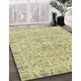 thumbnail image 2 of Ahgly Company Indoor Rectangle Abstract Copper Green Oriental Area Rugs, 2' x 4', 2 of 6