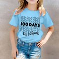 thumbnail image 2 of TZEWGL Chemise Décontractée pour Enfant Mignonne Imprimée Graphique Col Rond Manches Courtes Vêtements pour Filles Garçons Taille 3-4T, 2 of 4
