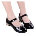 thumbnail image 3 of DPTALR Infant Kids Baby Girls Crystal Bling Bowknot Single Princess Shoes Sandals, 3 of 9