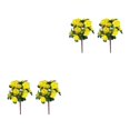 thumbnail image 4 of mmirethe 2x Faible Entretien Apparence Réaliste Faux Fleurs et Plantes Large Application Jaune 2Set, 4 of 6