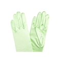 thumbnail image 1 of Gravity Threads Gants d'Opéra en Satin pour Femmes au-Dessus du Coude Vert Pâle, 1 of 2