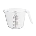thumbnail image 2 of Mainstays 4-Cup Clear Plastic Measuring Cup with Easy-Read Measurements and Easy Pour Spout, 2 of 9
