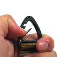 thumbnail image 2 of Outdoor Tactical Nylon Webbing Keychain Backpack Clasp Buckle Hook L4A0, 2 of 9