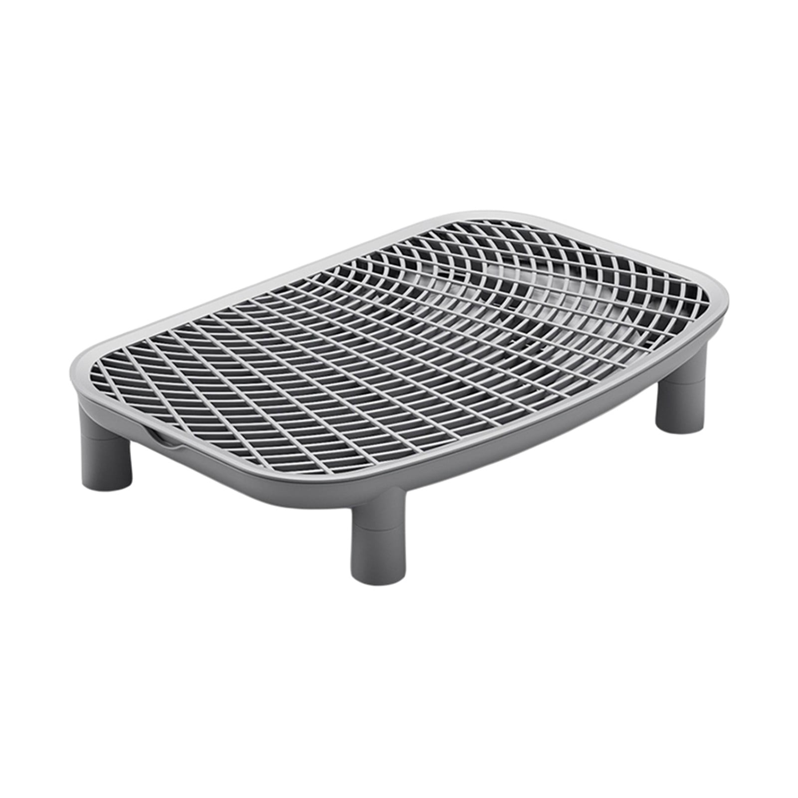 Double Layer Cat Litter with Pedal Step and Storage Trapper for Home Balcony Study Bedroom Apartment Dorm