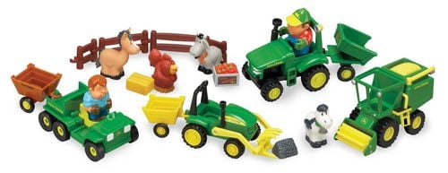 John Deere Kids Fun on The Farm Playset - Big Red Barn