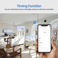 thumbnail image 4 of facefd 2.4Ghz WiFi Smart Switch Plastic Remote Control Breaker Share Countdown Module Portable Apartment Switches Controller, 4 of 4