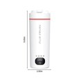 thumbnail image 3 of EIMELI Heated Coffee Mug  All Day Battery   USB Powered Travel Mug  Smart Mug  Great  Coffee and Tea  Fast Heating Technology, 3 of 8