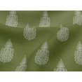 thumbnail image 4 of oneOone Viscose Jersey Fabric Paisley Block Printed Craft Fabric BTY 60 Inch Wide, 4 of 5