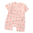 thumbnail image 1 of Akiihool Mignons Cache-Couches pour Bébé Garçon Justaucorps pour Bébé Personnalisé Concevez Votre Propre Cache-Couche - Image de Texte Personnalisée - Barboteuse pour Nouveau-Né Garçon et Fille (Rouge Melon D\'eau, 6-12 Mois), 1 of 4