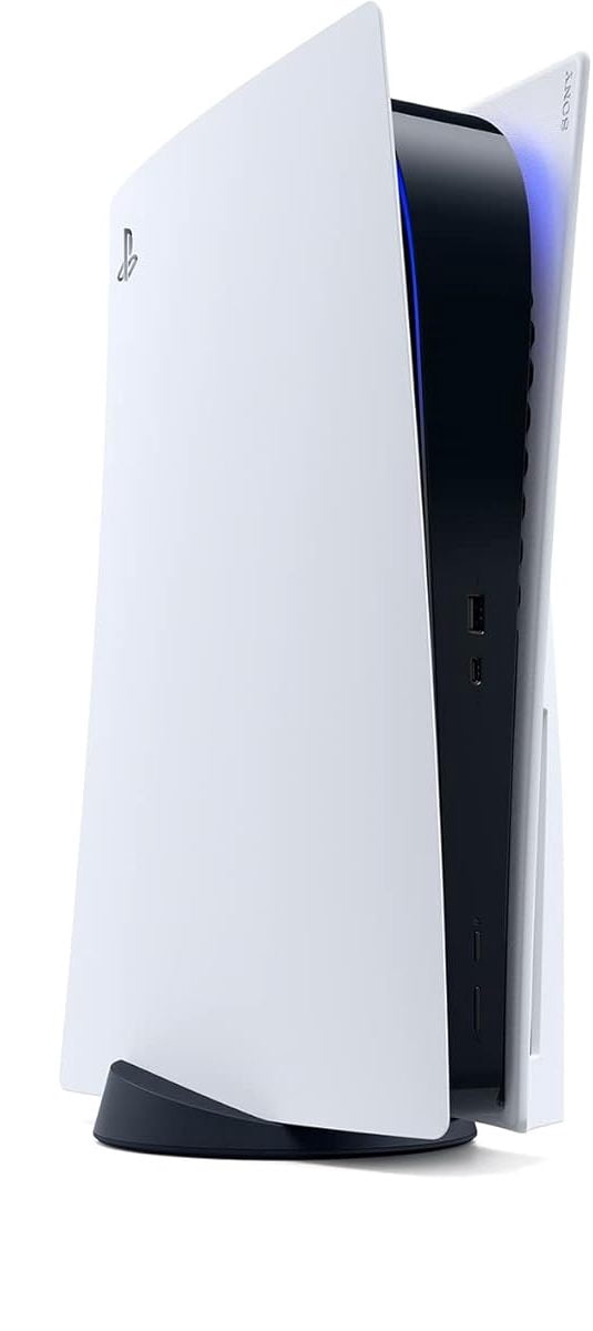 Restored Sony PlayStation 5 Slim Disc Console 1TB Storage 4K HDR Ray Tracing Gaming System Console ONLY - Refurbished Good