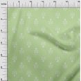 thumbnail image 3 of oneOone Georgette Viscose Light Green Fabric Asian Block Sewing Material Print Fabric By The Yard 42 Inch Wide, 3 of 4