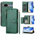 thumbnail image 2 of Google Pixel 7A 5G Case ,Zipper Handbag Wallet Leather Cover with Crossbody Detachable Lanyard Strap, 2 of 5