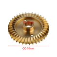 thumbnail image 1 of Brass Water Pump Impeller Self Priming Double Sided Design for Efficient Flow, 1 of 11