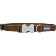 thumbnail image 1 of Red Dingo DC-ZZ-BR-SM Dog Collar Classic Brown- Small, 1 of 1