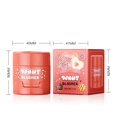 thumbnail image 3 of Coussin en Forme de Cœur, Tampon Liquide Joues Rouge, Maquillage Nourrissant, Réparation du Teint, Cosmétiques, Éclaircissant, Maquillage Fard à Joues Blanc, 3 of 9
