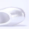thumbnail image 4 of Children's Solid Color Dance Shoes Soft Sole Practice Shoes Elastic Laces Shaping Shoes Dance Shoes, 4 of 9