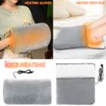 thumbnail image 1 of WIFKLSIIPG USB Electric Heating Pad Feet Warm Slippers Winter Hand/Foot Warmer Washable(Grey), 1 of 9