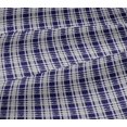 thumbnail image 5 of oneOone Viscose Jersey Fabric Check Kasuri Printed Fabric 1 Yard 60 Inch Wide, 5 of 5