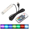 thumbnail image 4 of Fish Aquarium Tank Light - Aquarium Background Light with Wireless Remote Control,RGB Colored Changing, Underwater Submersible LED Light[Black], 4 of 8