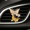 thumbnail image 1 of kiplyki Creative Vent Clips Car Aromatherapy Dual Butterfly Car -Air Vent Freshener, 1 of 2