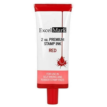 Recharge d'Encre pour Tampon Auto-Encriant - 2 oz - Encre Rouge