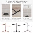 thumbnail image 2 of Transemion 3 Pieces/Set Jewelry Display Stand T-shaped Holder Bangle Headband Rack Earring Organizer Dresser Shop Showcase Black, 2 of 6