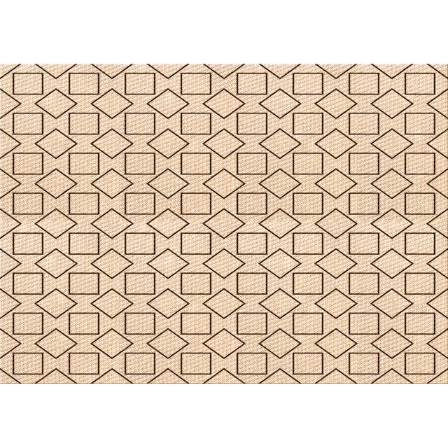 Ahgly Company Machine Washable Indoor Rectangle Transitional Peru Brown Area Rugs, 2' x 3'