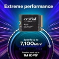 thumbnail image 4 of Crucial P310 2TB PCIe Gen4 2230 NVMe M.2 SSD - Up to 7,100 MB/s - Uplevel Your Console - Internal Solid State Drive (PC) - CT2000P310SSD2, 4 of 6