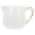 thumbnail image 1 of MasteelfCA 1Pc Ceramic Milk Kettle Practical Sauce Cup Exquisite Milk Cup (White), 1 of 8