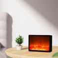 thumbnail image 4 of ziyahi Portable LED Fireplace Lantern Flamless Log Fire Effect Living Room Lamp for Home Garden Rectangle, 4 of 8