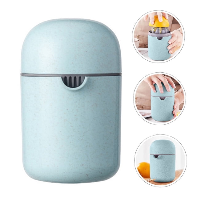 Portable Juicer Squeezer for Fresh Juice Extraction - Compact Manual Juicer Machine for Fruits Wheat Straw Household Use
