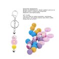 thumbnail image 3 of Silicone Beads Kit, 25pcs Silicone Beads Accessories Set Stylish  for Keychain for Necklace, 3 of 8