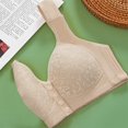 thumbnail image 3 of New Soft Padded Front Closure Bra For Women Comfortable Wireless And Steel Vest Style Plus Size Women S Bras Sports Bra Women Bra with Back Support Women Bras plus Size Front Close Work Out Bra Back, 3 of 7