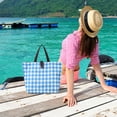 thumbnail image 2 of Portable Oxford Cloth Shopping Bag 600D Foldable Portable Oxford Cloth Bag, 2 of 6