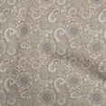 thumbnail image 1 of oneOone Rayon Light Brown Fabric Asian Paisley Sewing Craft Projects Fabric Prints By Yard 56 Inch Wide, 1 of 4