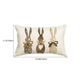 thumbnail image 3 of Dvkptbk Linen Pillowcase Easter Lumbar Pillow Covers 11.81X16.68 He Is Risen Spring Religious Pillows Case Decorative Linen Pillow Covers for Couch Home Home Decoration, 3 of 8