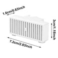thumbnail image 3 of ERK Replacement Filter For Pet Double Filter With Sponges Drinking 3 ，Suitable For Pet Pet Water Dispenser, 3 of 6