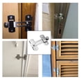 thumbnail image 4 of ZheElen Stainless Steel For Door Sturdy And Durable Hinge Closure And Multi Space Positioning Anti-theft For Window extra small 1Set, 4 of 6
