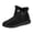 J-Black, variant on Kcodviy Women's Winter Solid Color Snow Boots for Women Slip on Thick Soled and Fleece Winter Snow Boots for Women Protective Snow Boots Slip S Snow Boots for Women on Boots