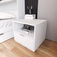 thumbnail image 3 of Nexera Hunter Nightstand with 1 Drawer, 3 of 6