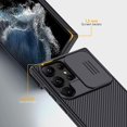 thumbnail image 3 of Magnetic Magsafe Case Compatible With Galaxy S23 Ultra, Slim Rugged Phone Case With Slide Camera Cover, 3 of 5