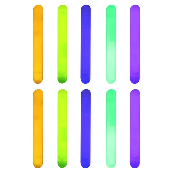TIELUTT Mini Glow Sticks Random Colors Toys Party for Kids Easter Christmas Halloween 10ml 55 65 75 85 Cm 12er Pack 60 X 60cm
