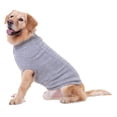 thumbnail image 4 of Vêtements pour Chiens Polyester Animaux de Compagnie Fournitures Chiens Gilet Matériel Chiot, Cette Chemise Rayée Différentes Tailles Chiots Robe Accessoires pour Animaux de Compagnie Gris XS, 4 of 7