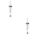 thumbnail image 2 of mmirethe Multiple Styles And Colors Wind Chimes For Wide Application Unique Style Wind Chime Pendant black 2Set, 2 of 6